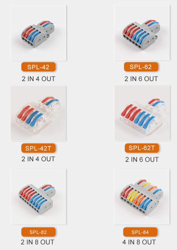 1入多出对接家庭终端块通用分配器  title=